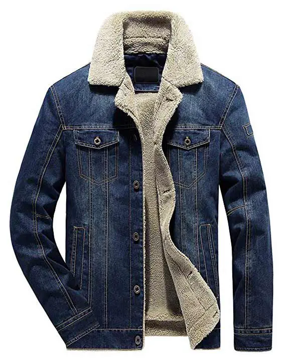 8 Best Men's Sherpa Lined Denim Jacket You Can Buy Now