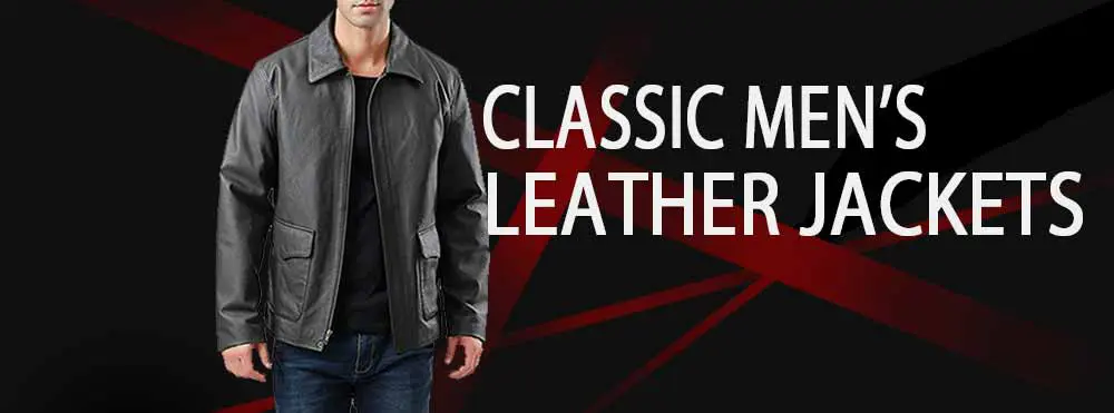 Classic Leather Jackets For Men 18 Fresh Genuine Stylish Designs Classic Leather Jackets Men