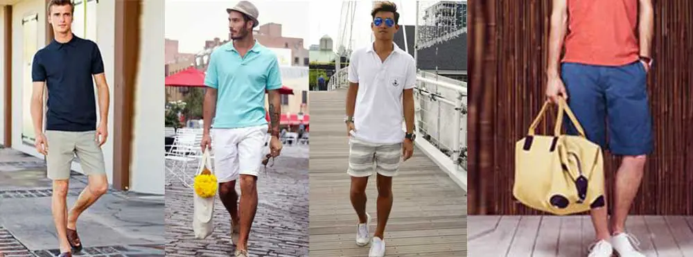shorts that go with polo shirts