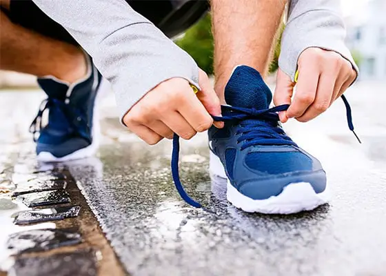 wet weather running shoes