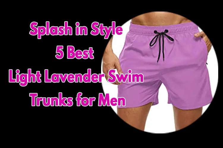 Lavender Swim Trunks