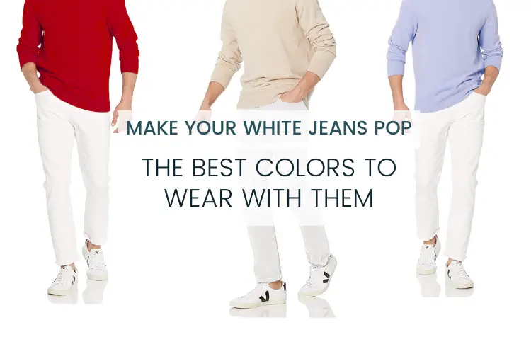 white mens jens color