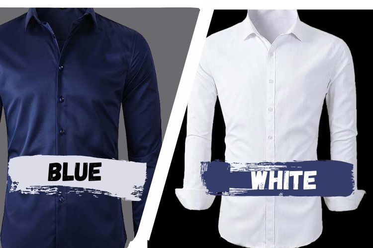 White VS Blue Dress Shirts - Which is Better?