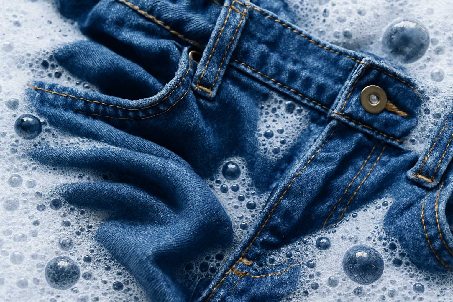 how to wash jeans