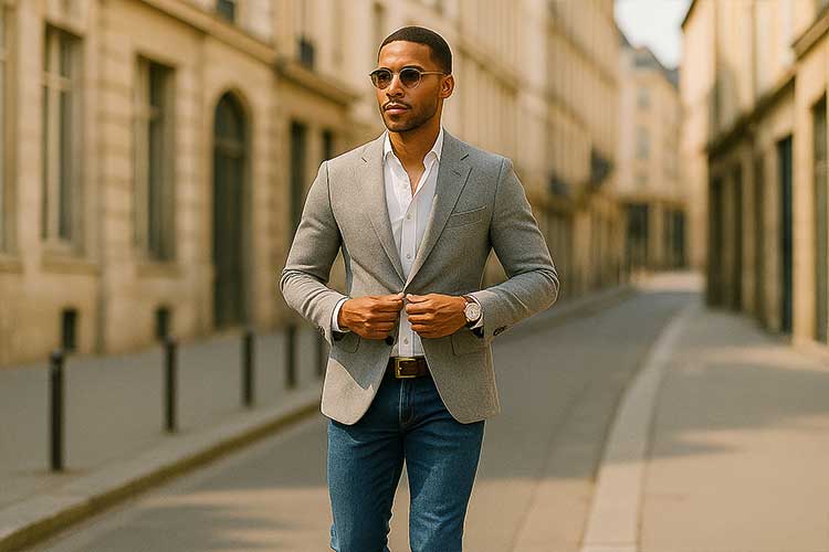 Sports coat With Jeans